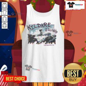 Official Outer Banks Kildare Island Hang Ten Tank Top featuring vibrant colors and stylish beachwear design.