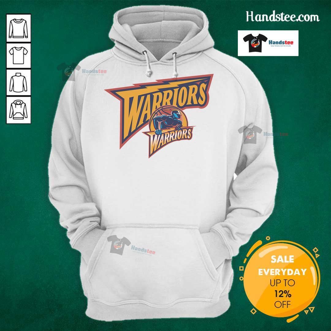 Alt Text: Premium Golden State Warriors Hardwood Classics Evergreen Hoodie, showcasing stylish design and team logo for fans.