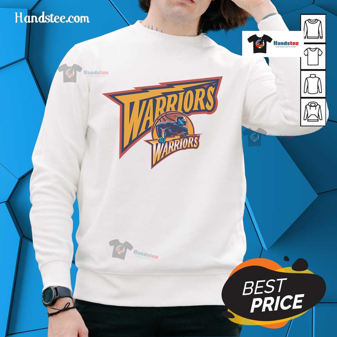 Premium Golden State Warriors Hardwood Classics Evergreen Sweatshirt featuring vibrant team colors and logo design.