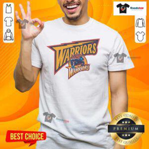 Alt Text: Premium Golden State Warriors Hardwood Classics Evergreen T-Shirt featuring team logo and vintage design in green.