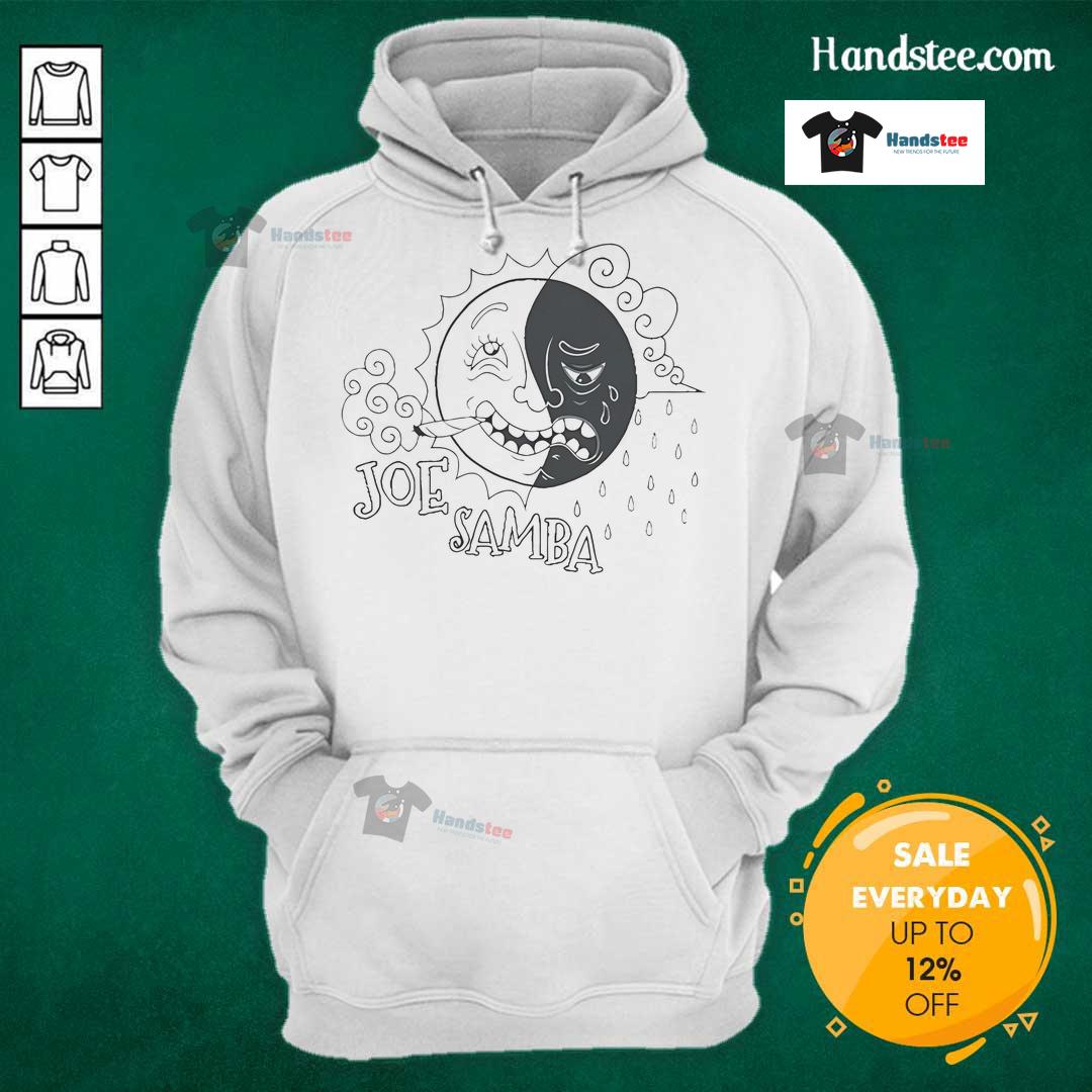 Premium Joe Samba Sun Cigarettes 2025 hoodie featuring vibrant colors and stylish design for a trendy look.