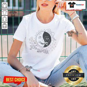 Premium Joe Samba Sun Cigarettes 2025 Ladies Tee featuring vibrant graphics and stylish design for summer fashion.