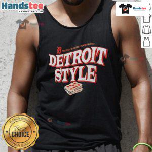 Good Detroit Tigers Detroit Style Freshly Baked Home Runs tank top featuring vibrant team colors and stylish design.