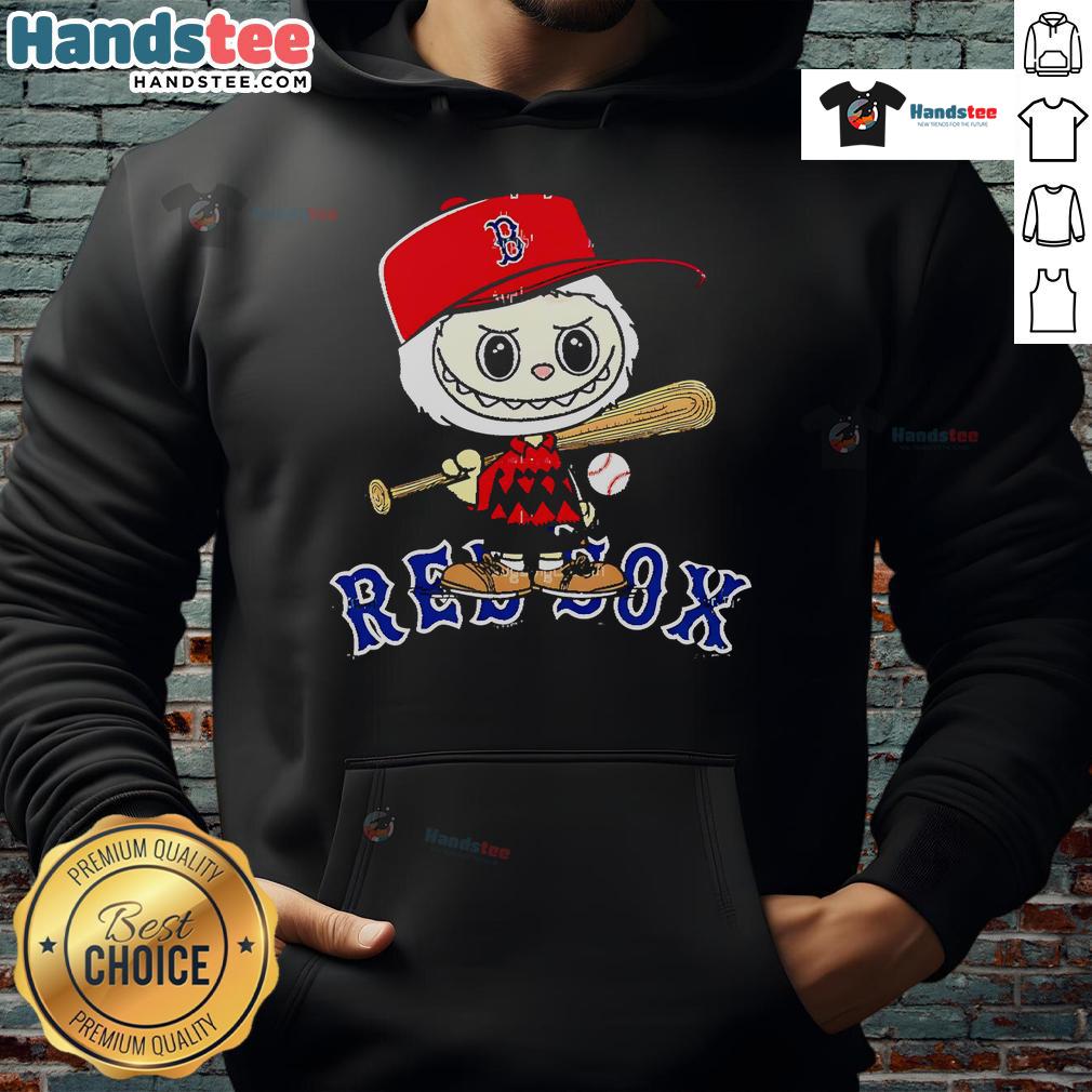 Good Labubu Charlie Brown Boston Red Sox hoodie featuring a vibrant design, perfect for baseball fans and cozy wear.