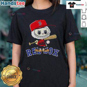 Good Labubu Charlie Brown Boston Red Sox ladies tee featuring a stylish design perfect for female fans and game day.