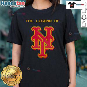 Good New York Mets x The Legend of Zelda 2025 ladies tee featuring vibrant graphics and stylish design for fans.