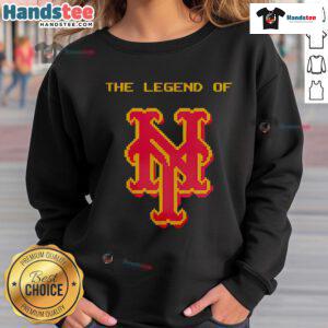 Good New York Mets X The Legend of Zelda 2025 sweatshirt featuring iconic graphics and vibrant colors for fans.