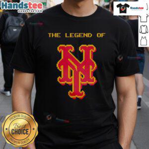 Good New York Mets X The Legend Of Zelda 2025 T-Shirt featuring iconic graphics for fans of baseball and gaming.