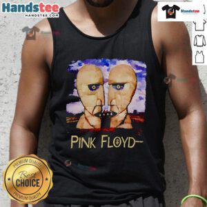 Vintage 90s Pink Floyd tank top featuring iconic band logo, perfect for retro music fans and collectors.