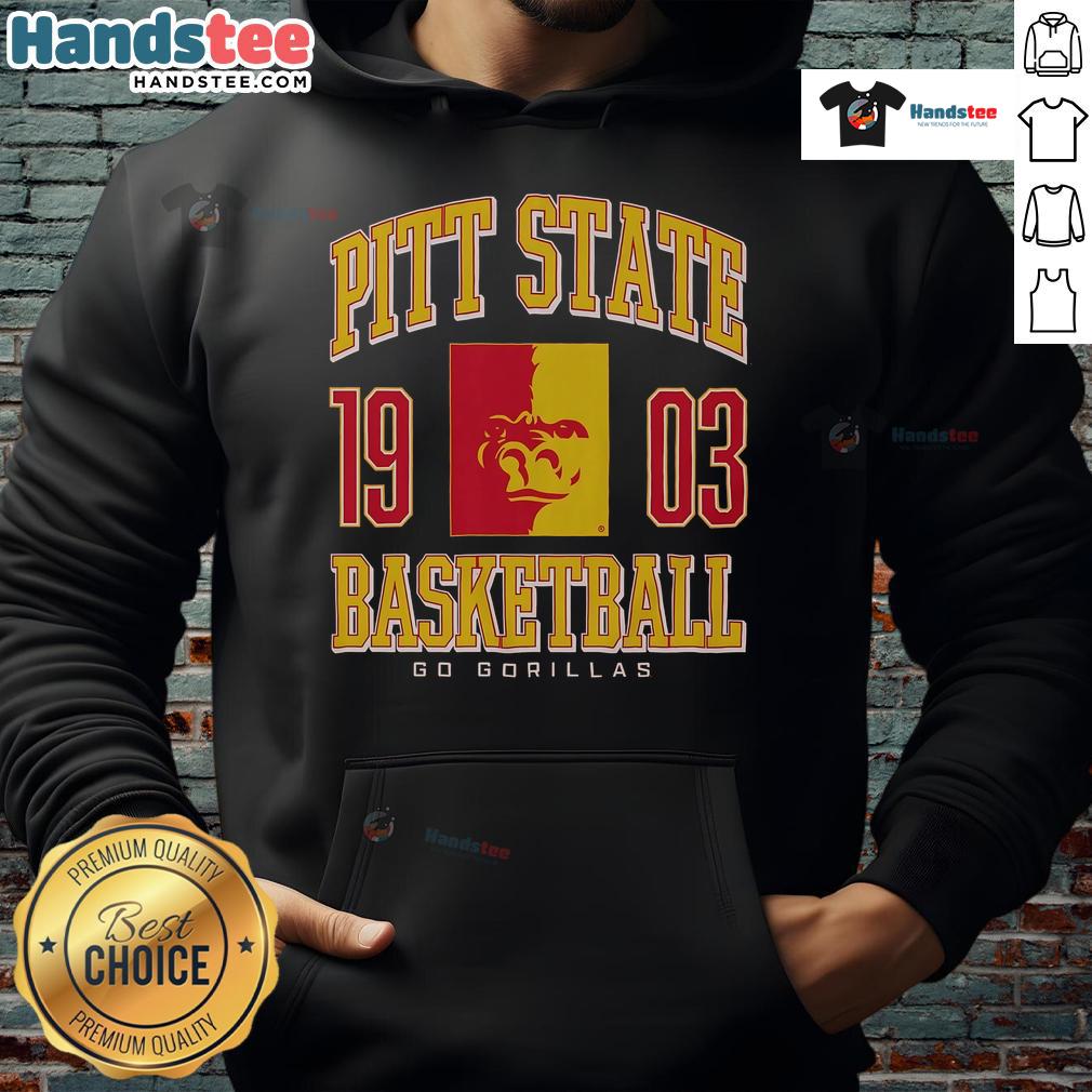 Good Pittsburg State Gorillas basketball hoodie in vibrant colors, perfect for fans and athletes supporting their team.