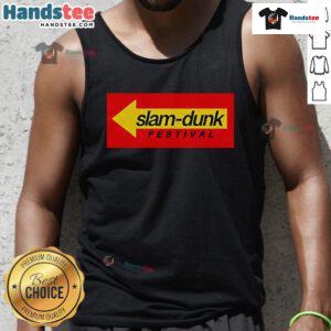 Good Slam Dunk X Drive Thru Tank Top featuring a vibrant graphic design, perfect for basketball and casual wear.