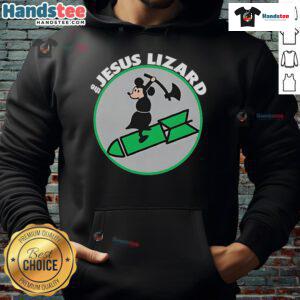 Alt Text: Good The Jesus Lizard Maus Mit Bombe Hoodie featuring vibrant graphic design and stylish fit for music fans.
