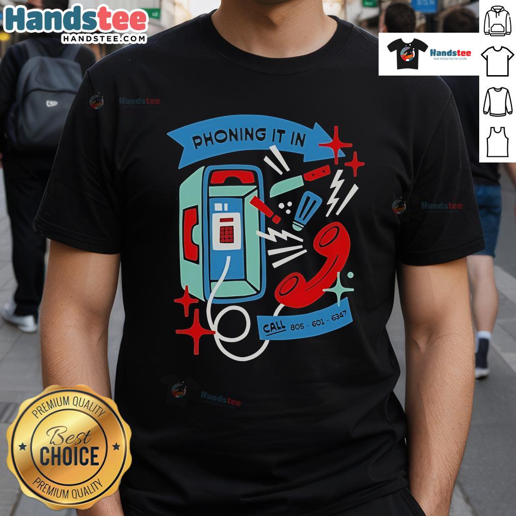 Good The Try Guys Phoning It In Call T-Shirt featuring vibrant design and playful graphics, perfect for fans of The Try Guys.