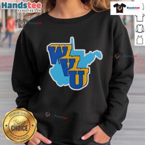 Good WVU West Virginia Mountaineers logo sweatshirt featuring a bold design and vibrant colors for fans and alumni.