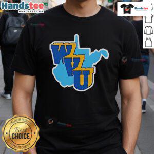 Good WVU West Virginia Mountaineers logo t-shirt featuring vibrant colors and the iconic Mountaineers emblem.