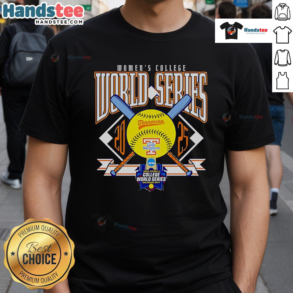 2025 Tennessee Volunteers Women's Basketball T-Shirt celebrating the Good Women's College World Series.