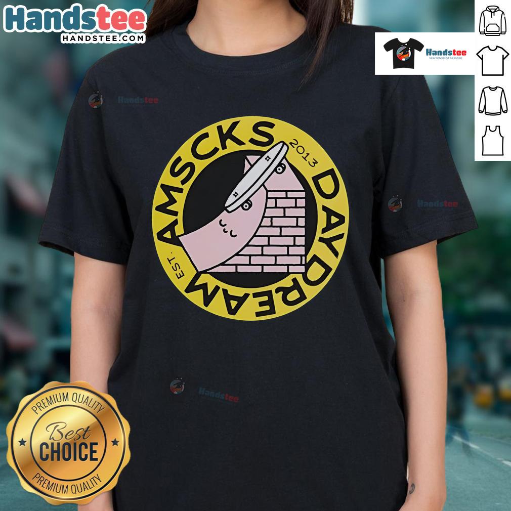 Nice American Socks Halfpipe Ladies Tee featuring a stylish graphic design and comfortable fit for casual wear.