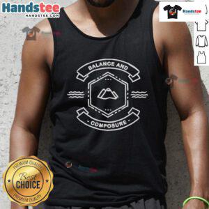 Stylish Nice Balance and Composure Land Sea Tank Top featuring vibrant colors and a comfortable fit for casual wear.