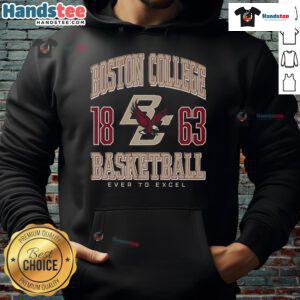 Nice Boston College Eagles basketball hoodie featuring team colors and logo, perfect for fans and athletes.