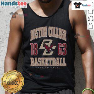Stylish Boston College Eagles basketball tank top featuring team colors and logo, perfect for game day or casual wear.