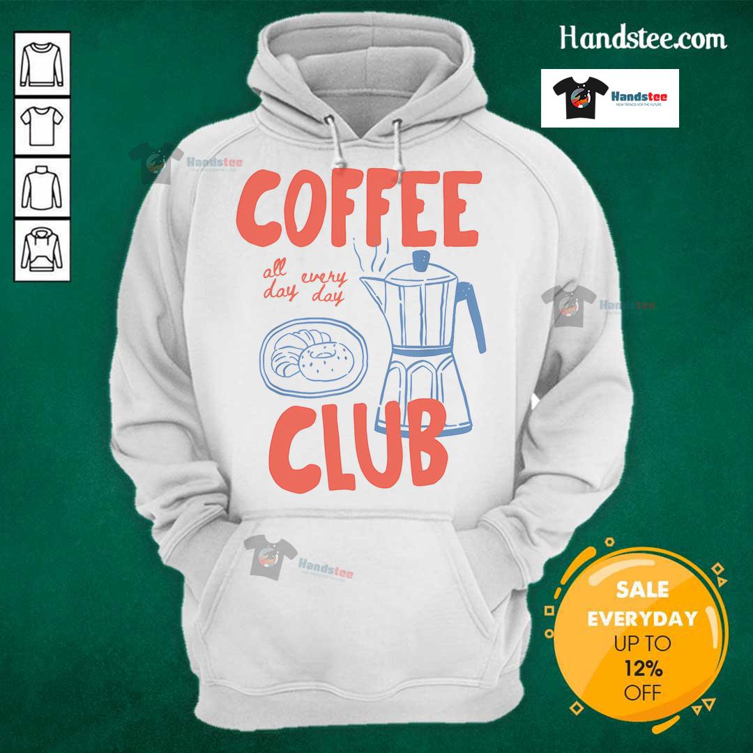 Retro Coffee Hoodie from Nice Coffee Club, perfect for all-day, every-day coffee lovers and enthusiasts.