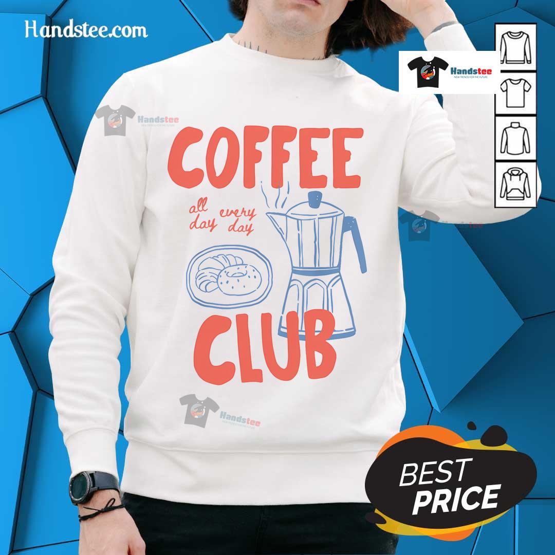 Cozy retro sweatshirt from Nice Coffee Club, perfect for all-day coffee lovers. Stylish and comfortable for everyday wear.