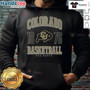 Nice Colorado Buffaloes basketball hoodie featuring team colors and logo, perfect for fans and game day attire.