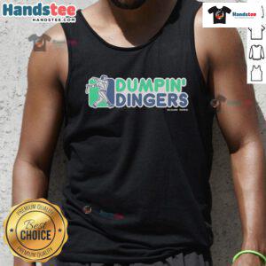 Cal Raleigh tank top featuring 'Nice Dumpin Dingers' graphic, perfect for baseball fans and summer style.