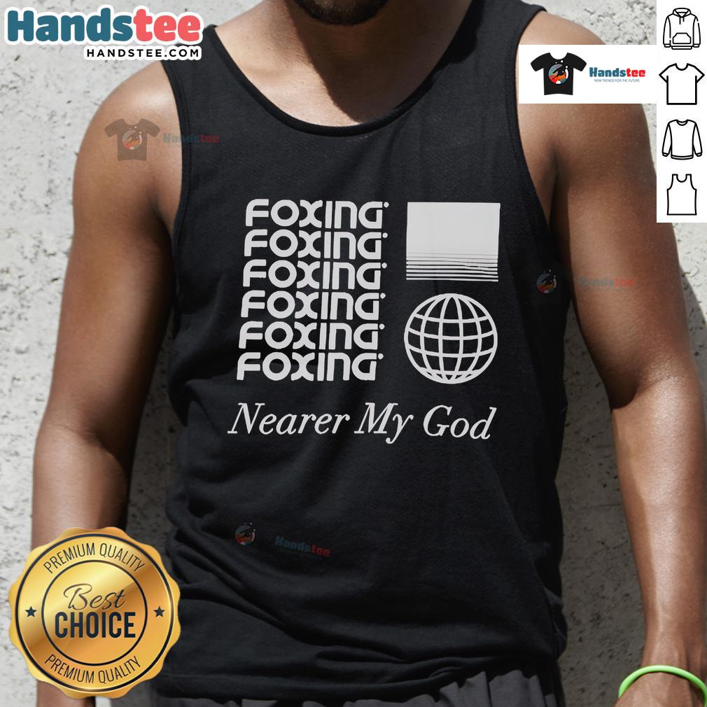 Stylish globe tank top featuring a nice fox design, perfect for casual wear and showcasing your love for nature.