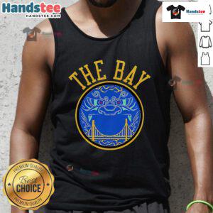 Golden State Warriors 2025 logo tank top celebrating the team's win, perfect for fans in the Bay Area.
