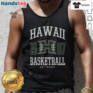 Stylish Nice Hawaii Rainbow Warriors basketball tank top featuring vibrant colors and team logo for fans and athletes.