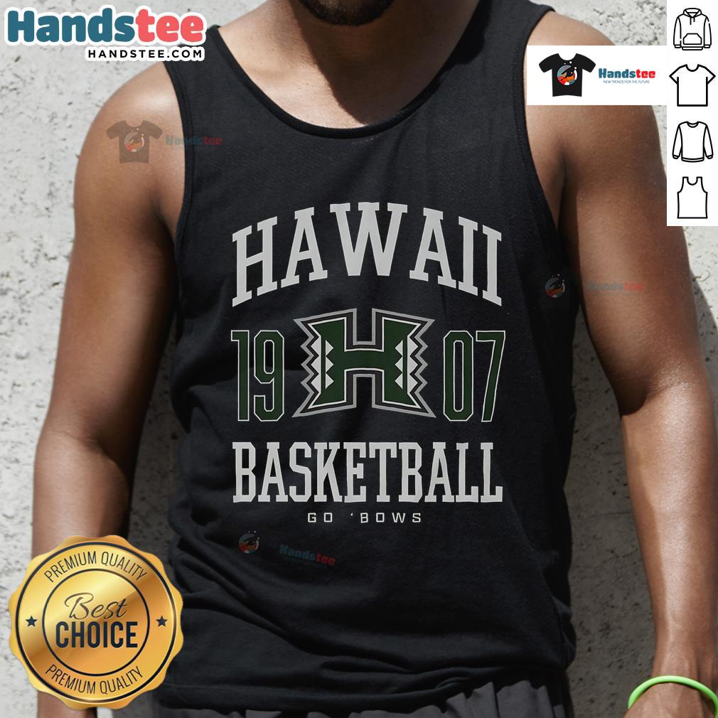 Stylish Nice Hawaii Rainbow Warriors basketball tank top featuring vibrant colors and team logo for fans and athletes.