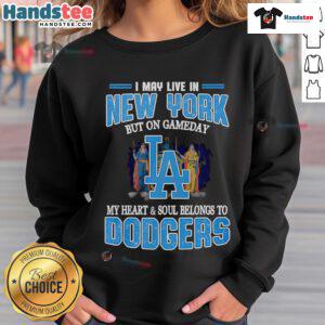 Stylish Dodgers sweatshirt showcasing pride for the team, perfect for game day in New York. Ideal for fans and supporters.