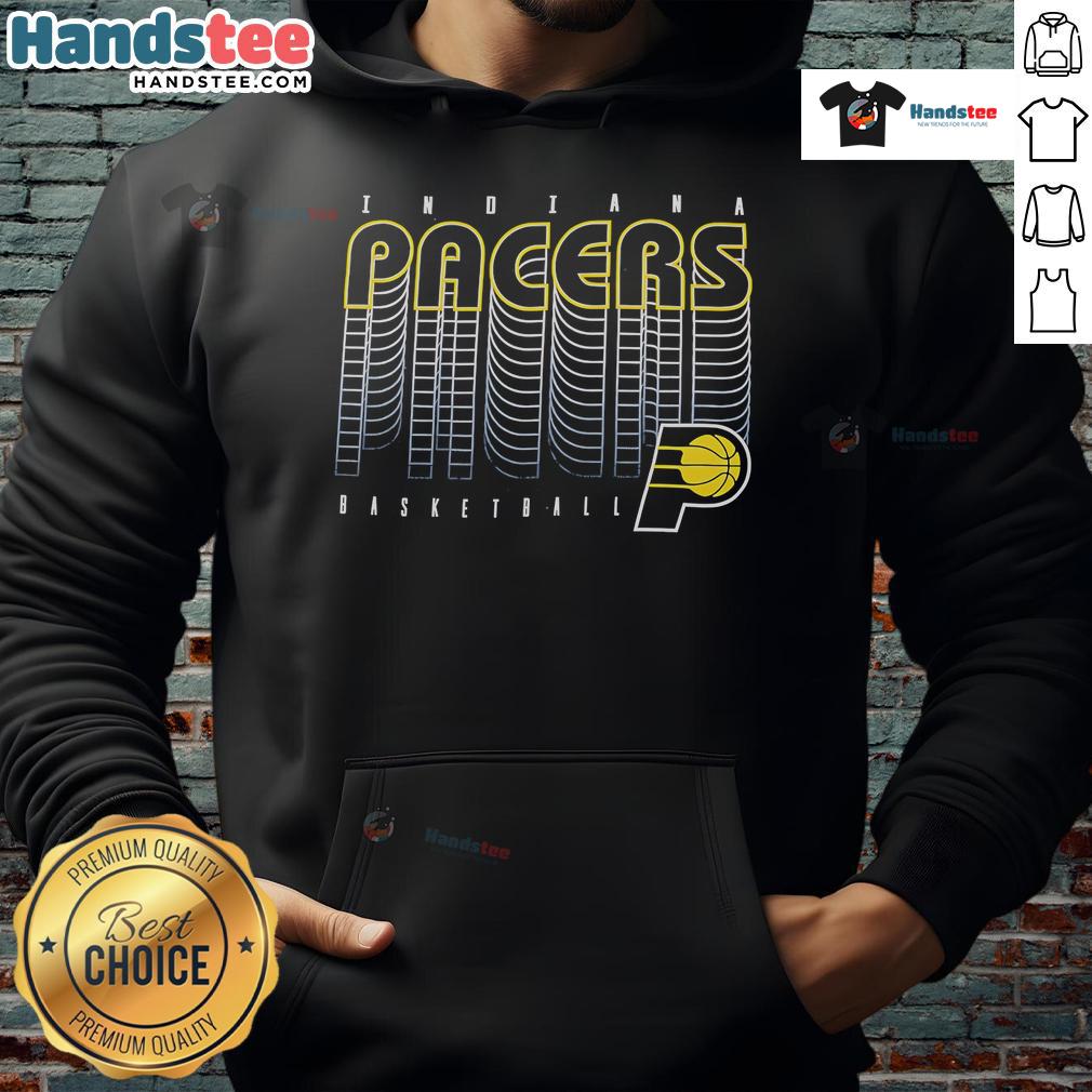 Nice Indiana Pacers 2025 NBA Playoffs Basketball Repeat Hoodie featuring team colors and logo, perfect for fans.
