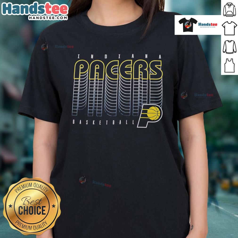 Nice Indiana Pacers 2025 NBA Playoffs Basketball Repeat Ladies Tee in stylish design, perfect for fans and supporters.