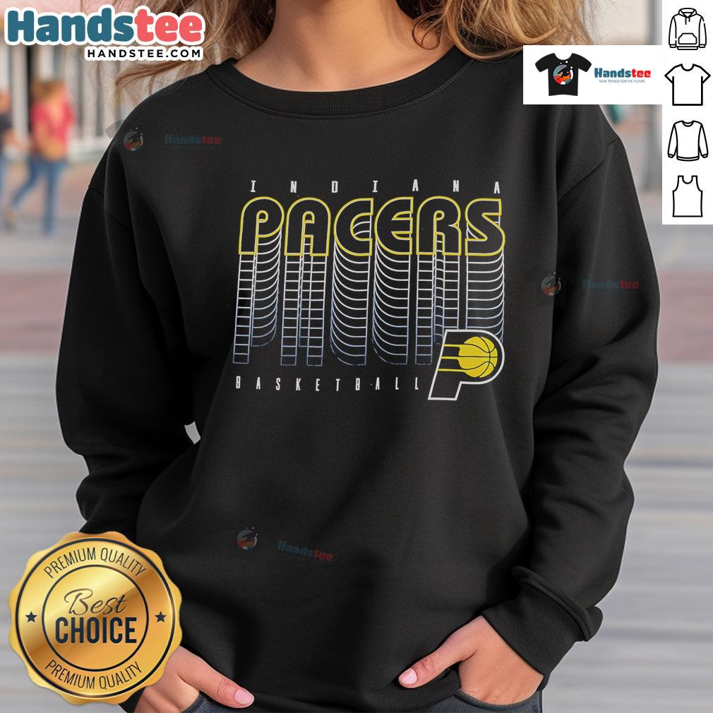 Nice Indiana Pacers 2025 NBA Playoffs Basketball Repeat Sweatshirt in blue, showcasing team pride and playoff spirit.
