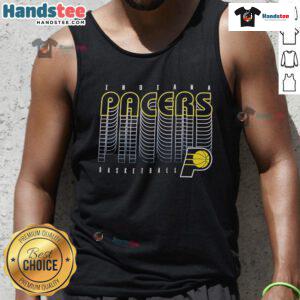 Nice Indiana Pacers 2025 NBA Playoffs Basketball Repeat Tank Top featuring team colors and logo for fans.