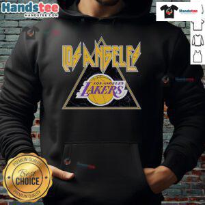 Stylish Nice Los Angeles Lakers Angus Hoodie featuring team colors and logo, perfect for fans and casual wear.
