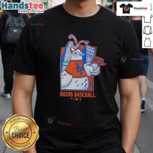 Nice New York Mets Pigeon Queens Baseball T-Shirt featuring vibrant graphics and a comfortable fit for fans.
