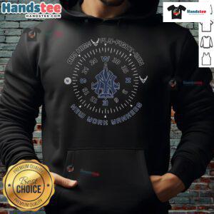 Nice New York Yankees Aim High Fly Fight Win Hoodie featuring team logo and stylish design for fans.