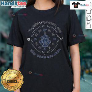 Nice New York Yankees Aim High Fly Fight Win Ladies Tee featuring bold graphic design and stylish fit for fans.