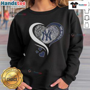 Nice New York Yankees It In My DNA Heart 2025 Sweatshirt showcasing a stylish design perfect for Yankees fans.