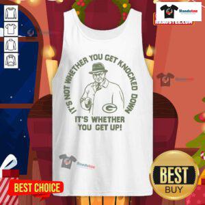 Nice Packers Vince Lombardi Arch Tank Top featuring vintage design and team colors for passionate fans.