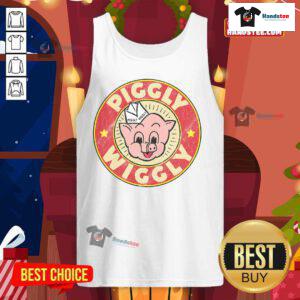 Vintage retro tank top featuring a colorful Nice Piggly Wiggly design, perfect for casual summer outfits.