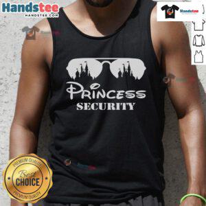 Nice Princess Security Mickey Tank Top featuring a playful Mickey Mouse design, perfect for Disney fans and summer wear.