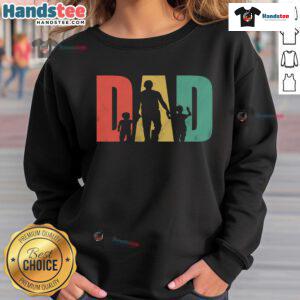 Nice Retro Dad Father's Day Sweatshirt featuring vintage graphics and comfortable fit, perfect gift for dads.
