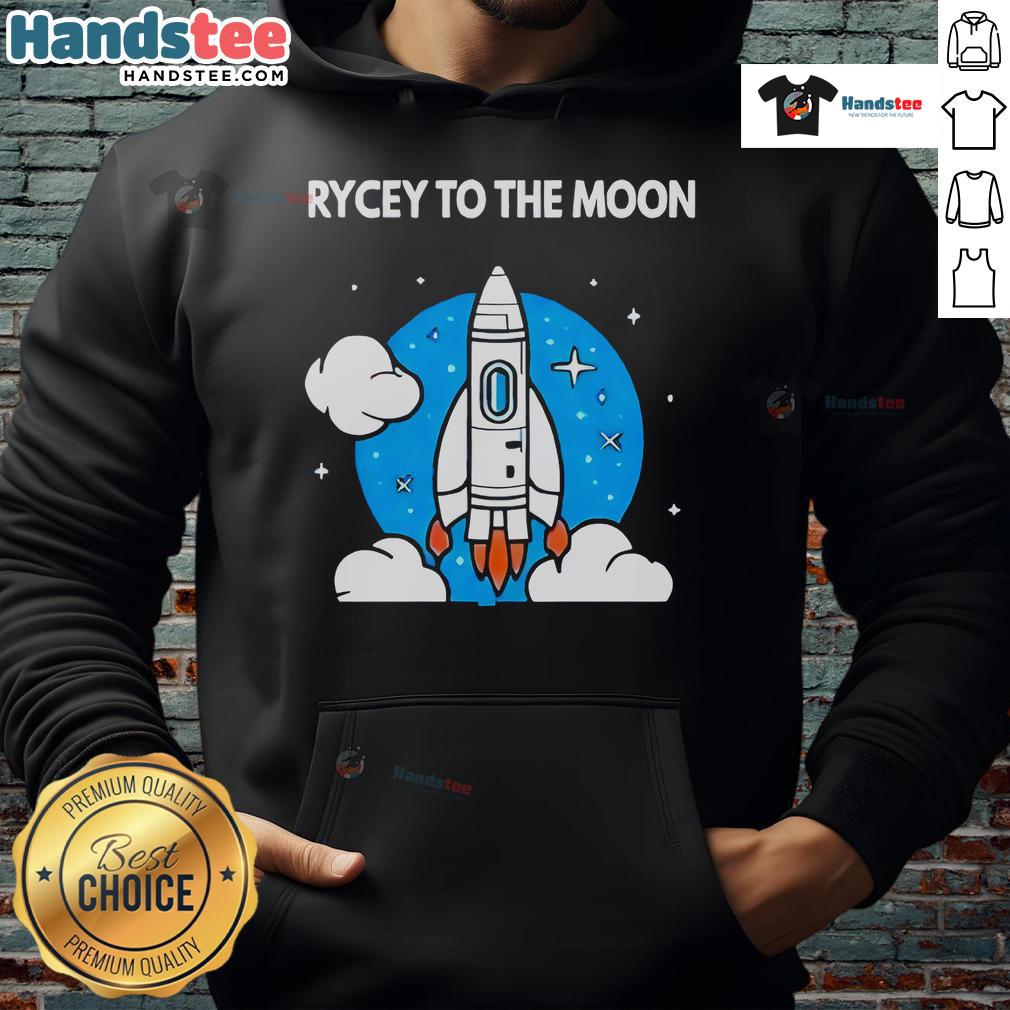 Cozy Nice Rycey To The Moon Hoodie in vibrant colors, perfect for casual wear and expressing your fun style.