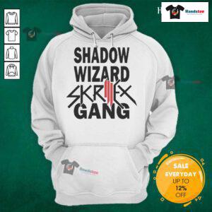 Alt Text: Cool Nice Shadow Wizard Skrillex Gang hoodie design featuring vibrant graphics and a trendy streetwear style.