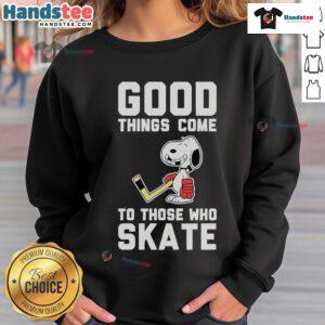 Cool Snoopy graphic sweatshirt for stylish skate enthusiasts, showcasing vibrant colors and trendy design.