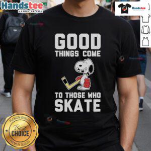 Cool Snoopy graphic t-shirt featuring a stylish design perfect for skate enthusiasts and casual wear.